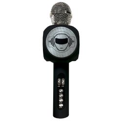JC25 LEXIBOOK - MICROPHONE BLUETOOTH IPARTY AVEC ENCEINTE ET LUMIÈRES (MICRO)